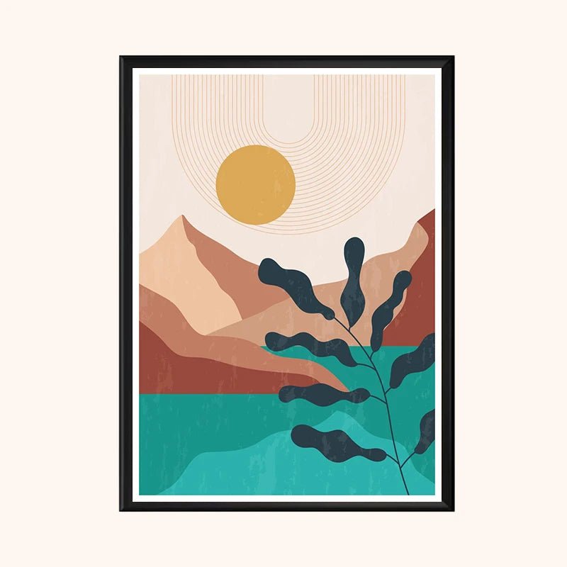 Vintage Abstract Canvas - Caleto