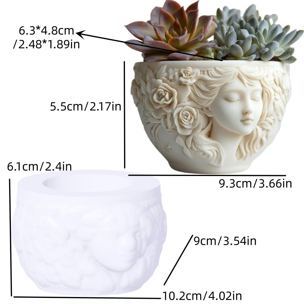 Goddess Relief Mold - Caleto