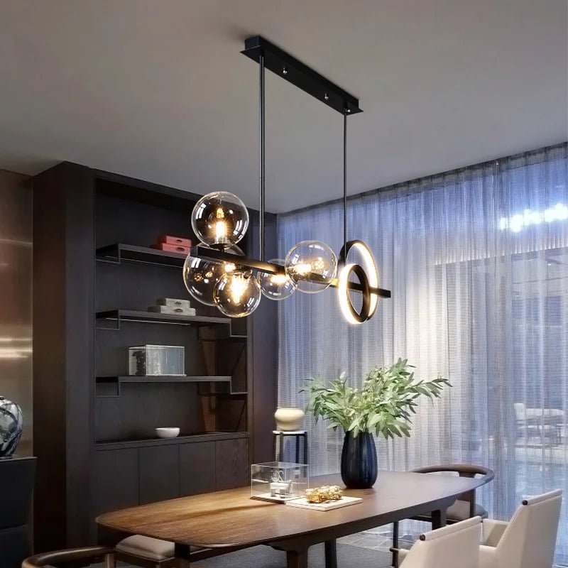 Modern Iron Chandelier - Caleto