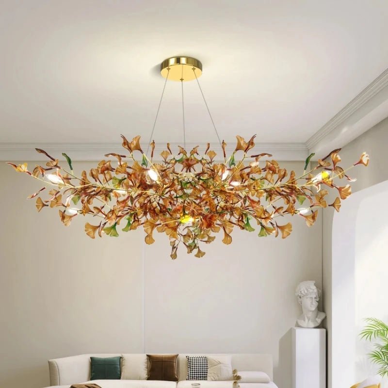 Modern Gingko Chandelier - Caleto