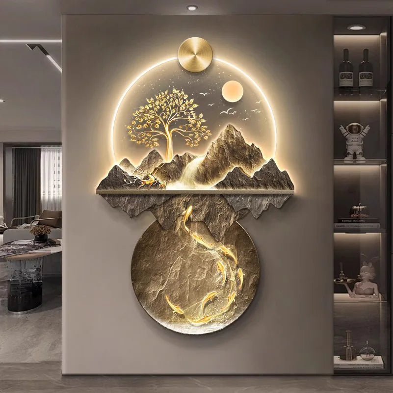 Crystal Wall Lamp - Caleto