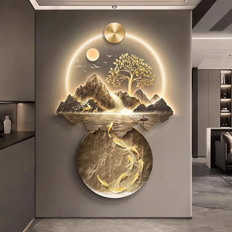 Crystal Wall Lamp - Caleto