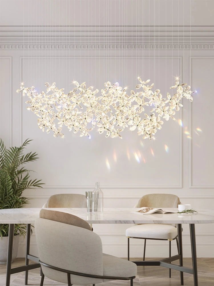 Luxury Crystal Pendant Light - Caleto