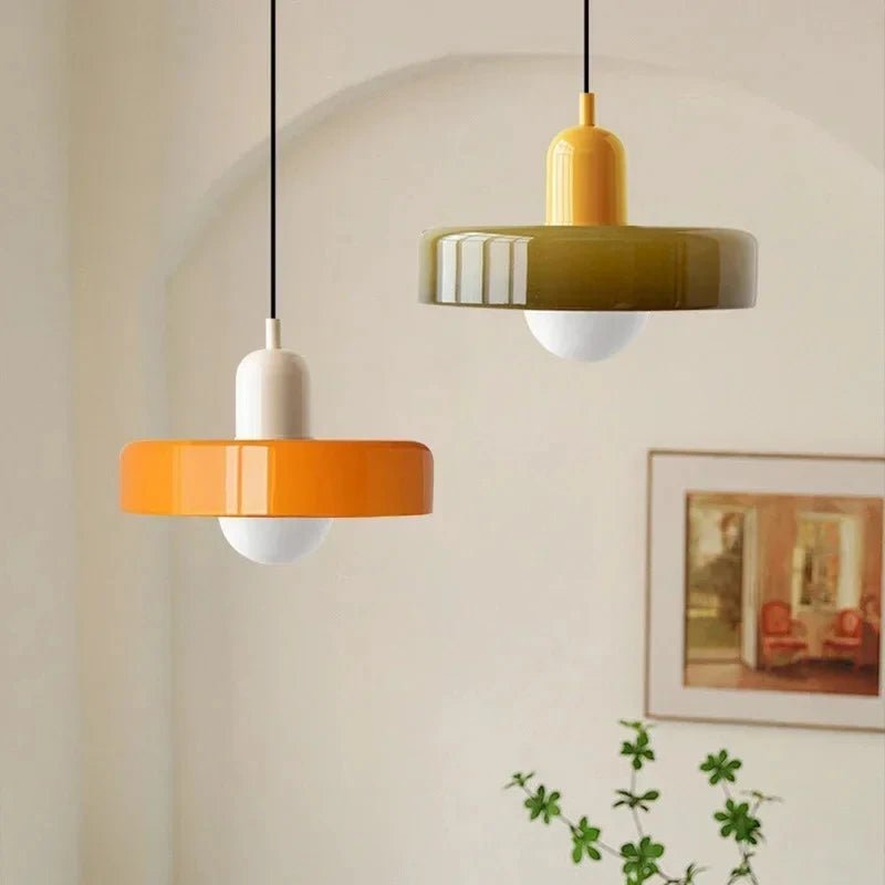 Nordic Retro Glass Chandelier - Caleto