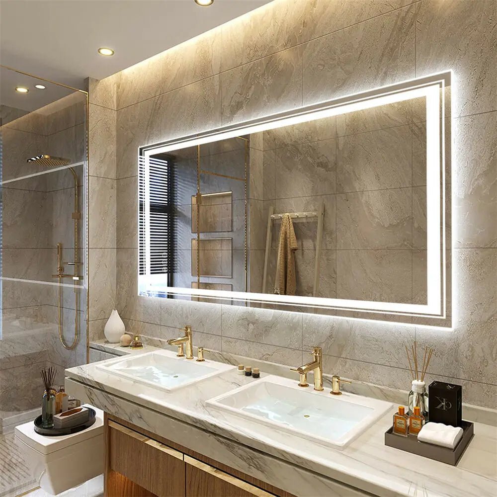 Bathroom Lighted LED Mirror - Caleto