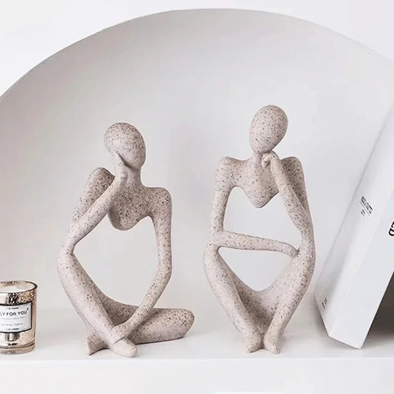 Thinker Yoga Sculpture - Caleto