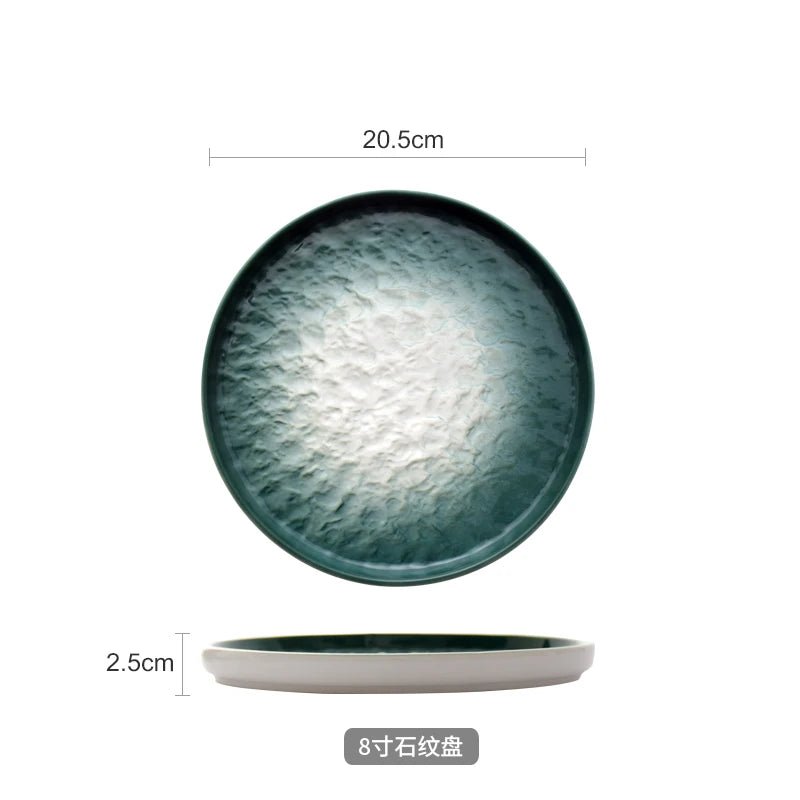 Nordic Gradient Emerald Plate - Caleto