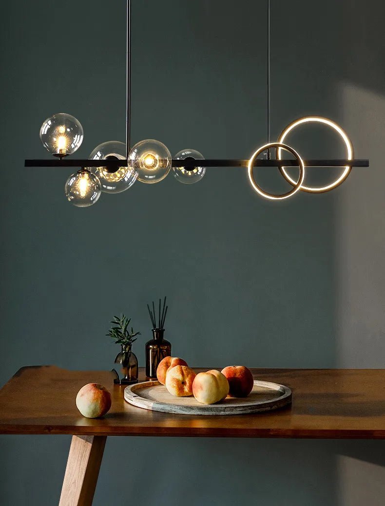 Modern Iron Chandelier - Caleto