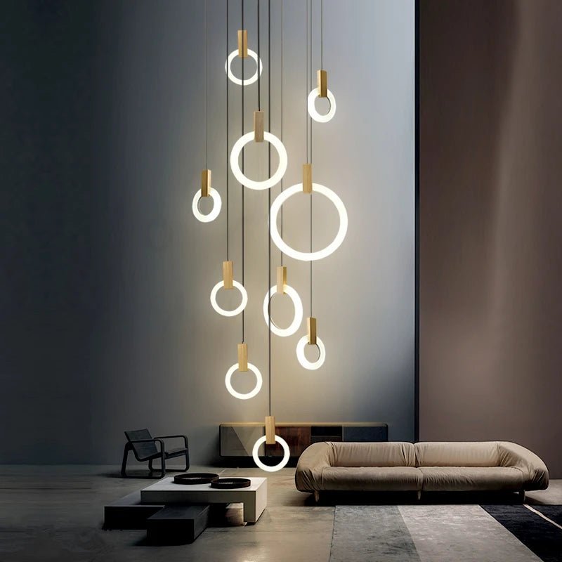 Modern Art LED Chandelier - Caleto
