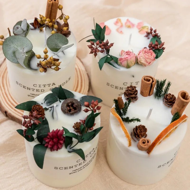 Soy Wax Scented Candle - Caleto