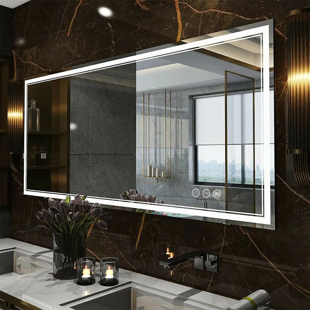 Bathroom Lighted LED Mirror - Caleto