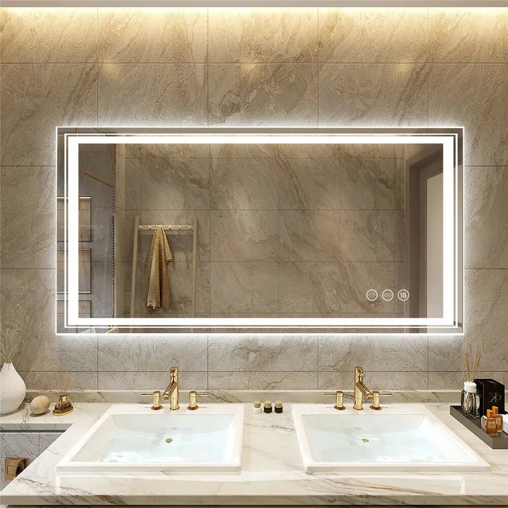 Bathroom Lighted LED Mirror - Caleto