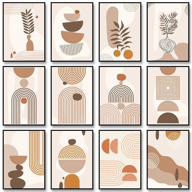 Vintage Abstract Canvas - Caleto