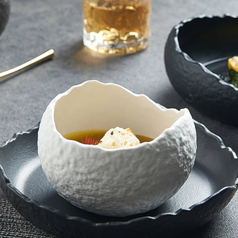 Ceramic Eggshell Dessert Bowl - Caleto