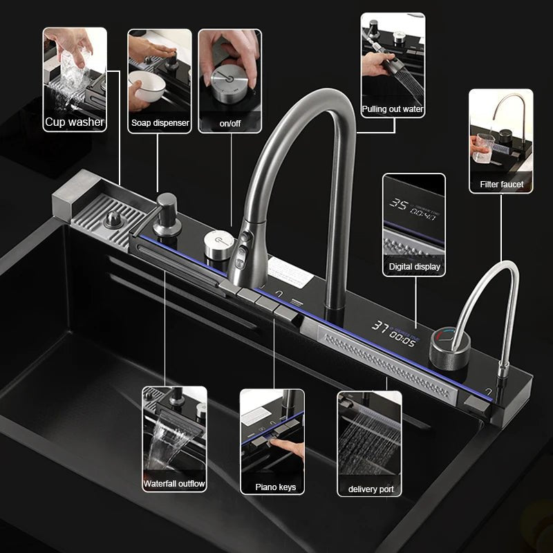 Stainless Steel Sink - Caleto