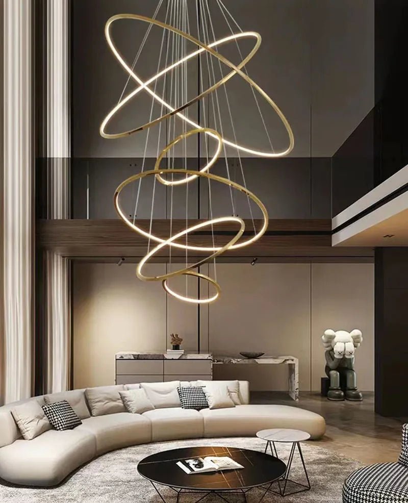 Modern Ring Chandelier - Caleto