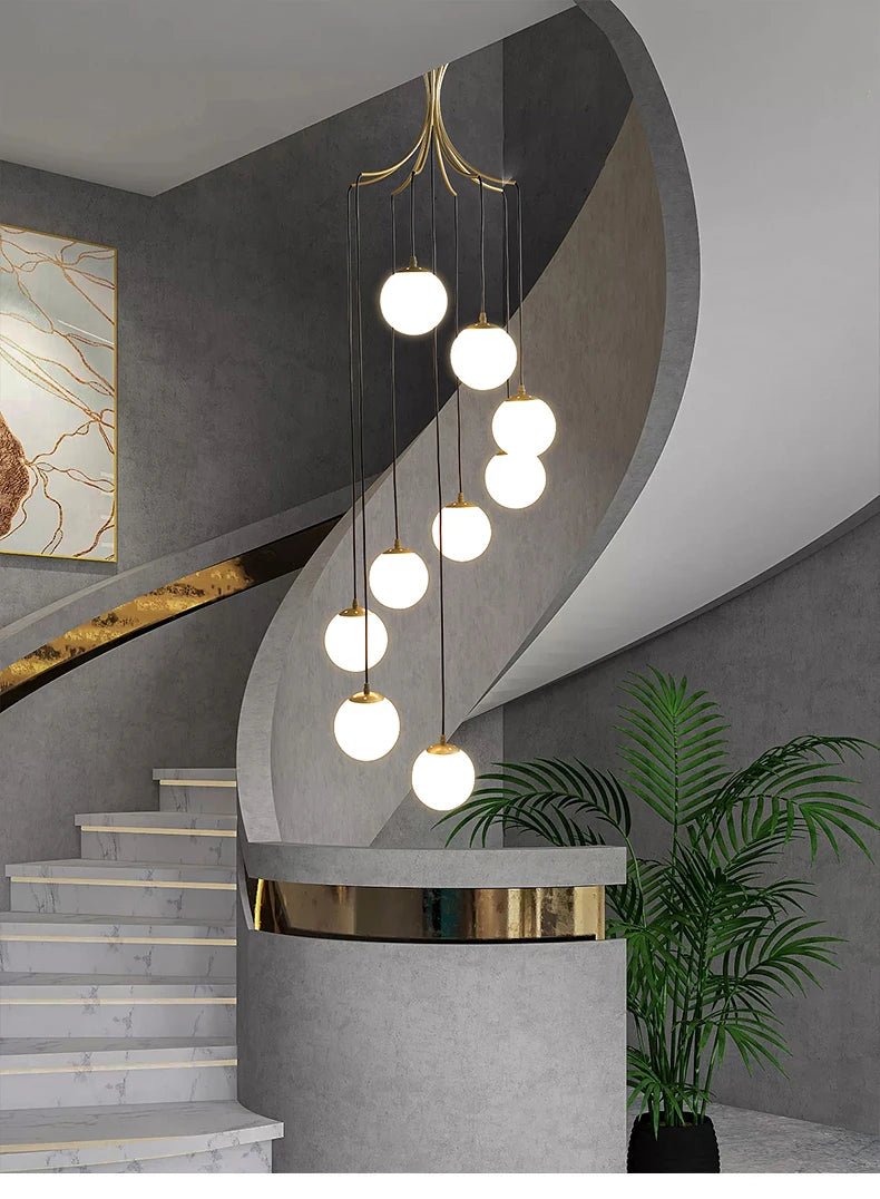 Glass Chandelier - Caleto