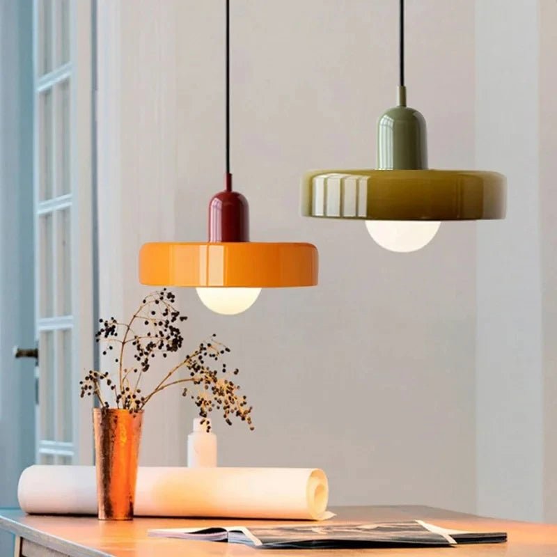 Nordic Retro Glass Chandelier - Caleto