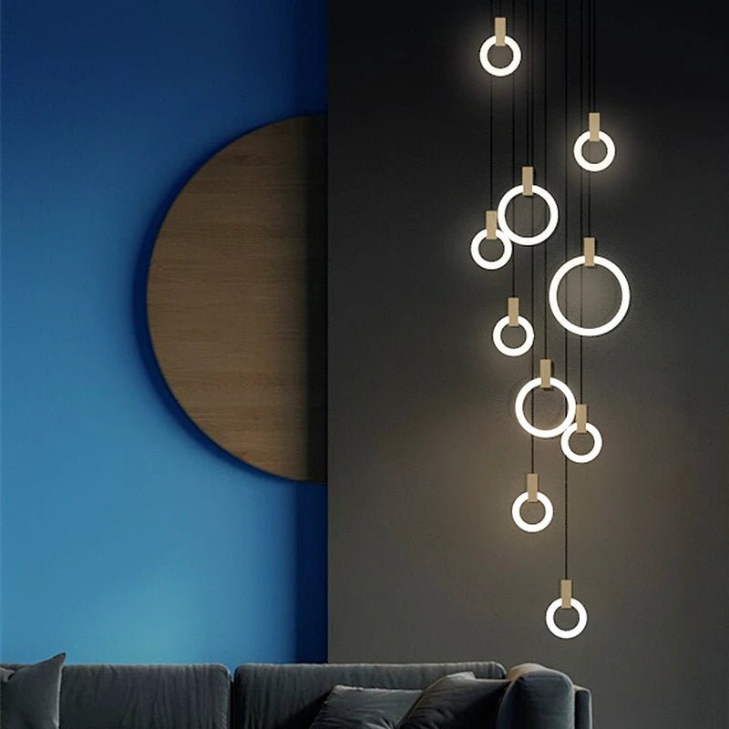 Modern Art LED Chandelier - Caleto