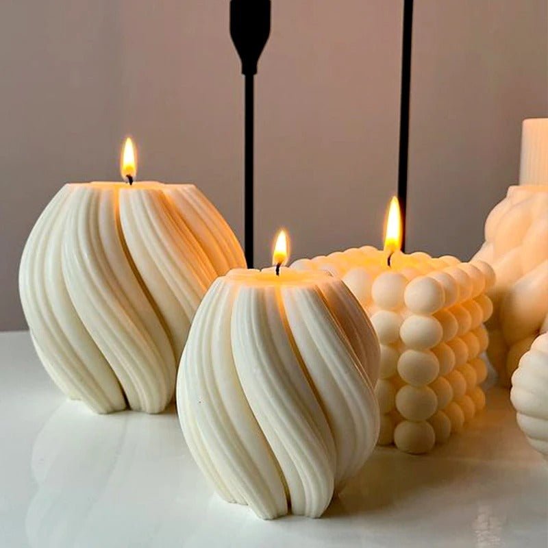 3D Rotating Candle Holder - Caleto