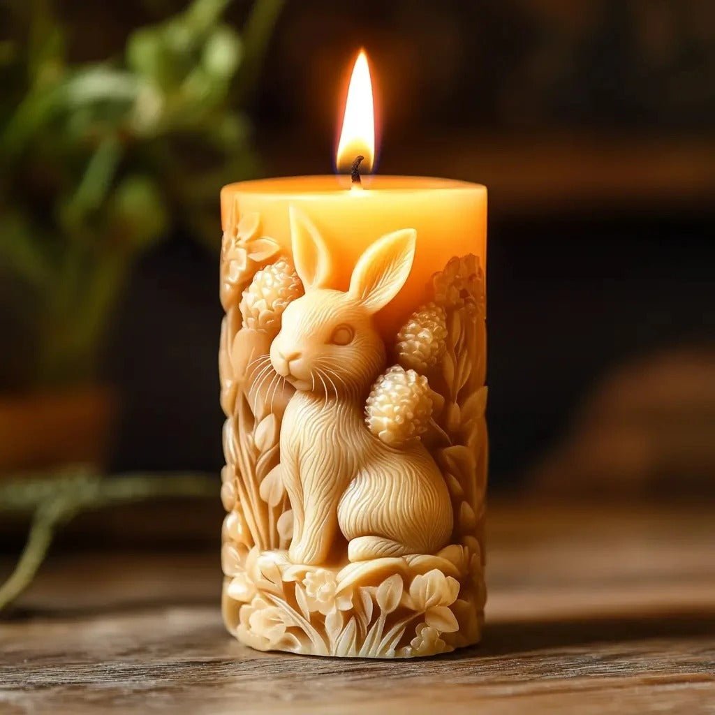 Cute Rabbit Candle Mold - Caleto