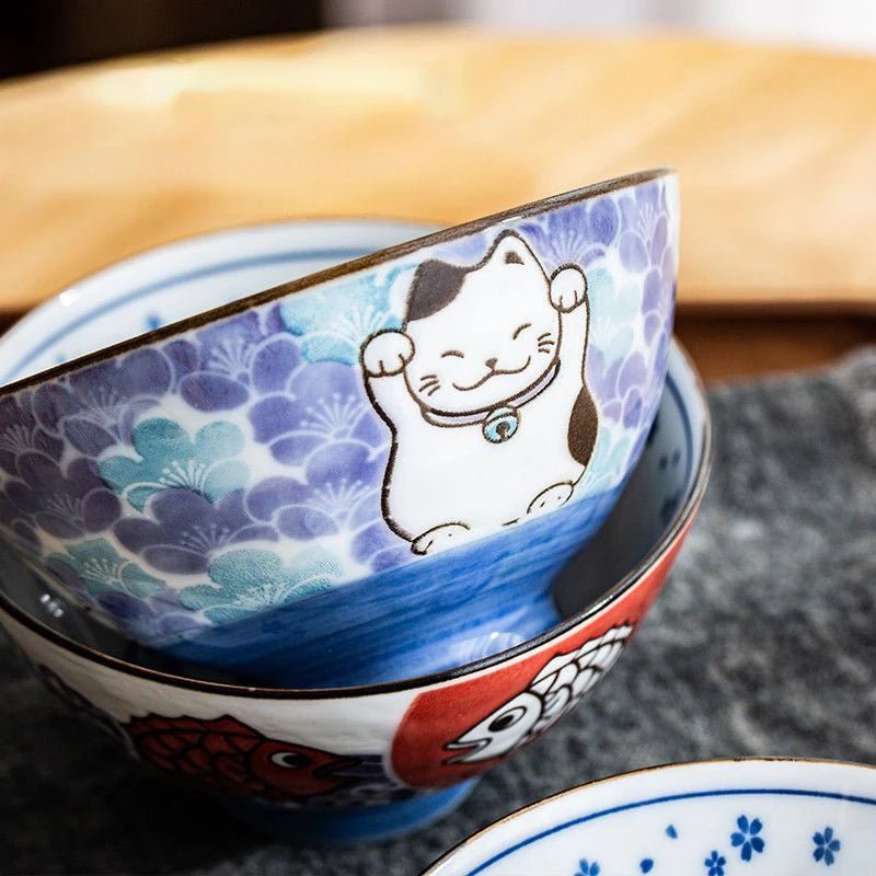 Japanese Cartoon Bowl - Caleto