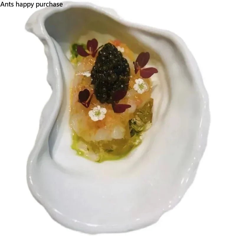 Minimalist Ceramic Snack Plate - Caleto