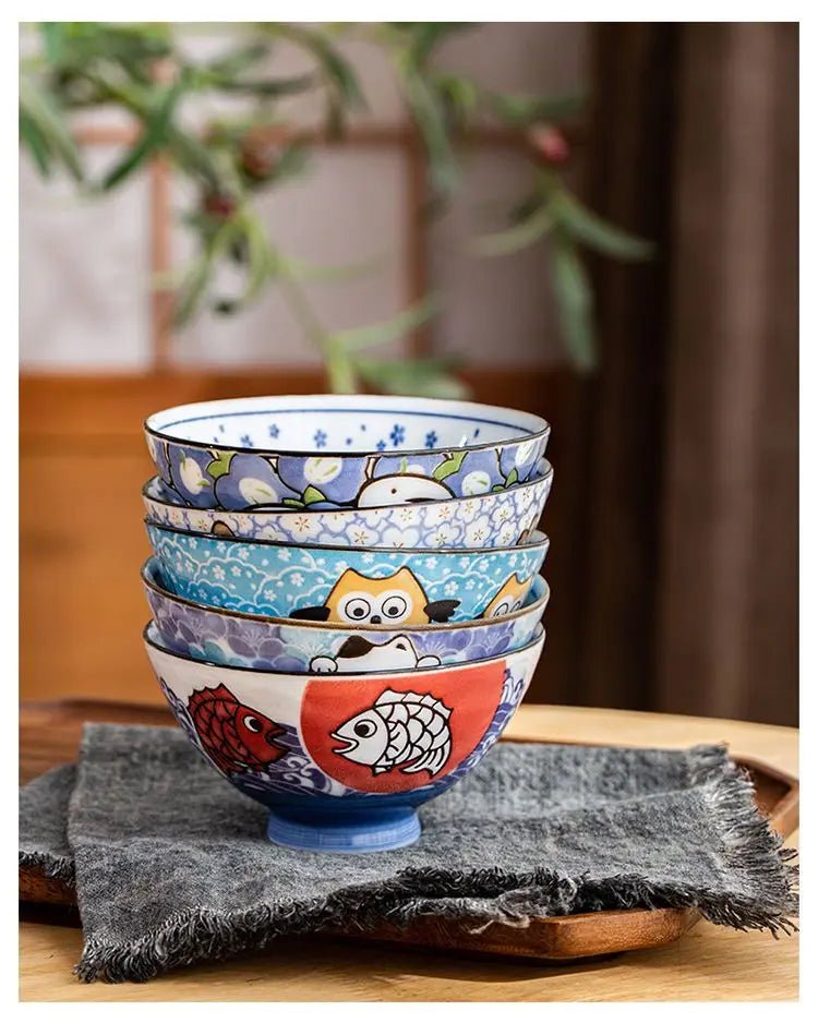 Japanese Cartoon Bowl - Caleto