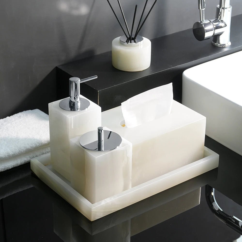 White Onyx Set - Caleto