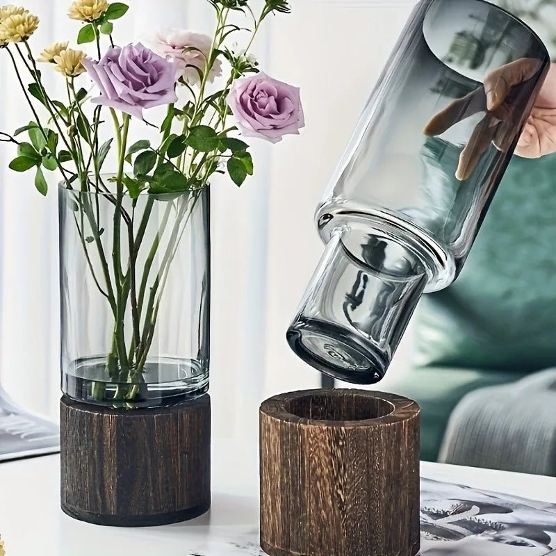 Glass Decorative Vase - Caleto