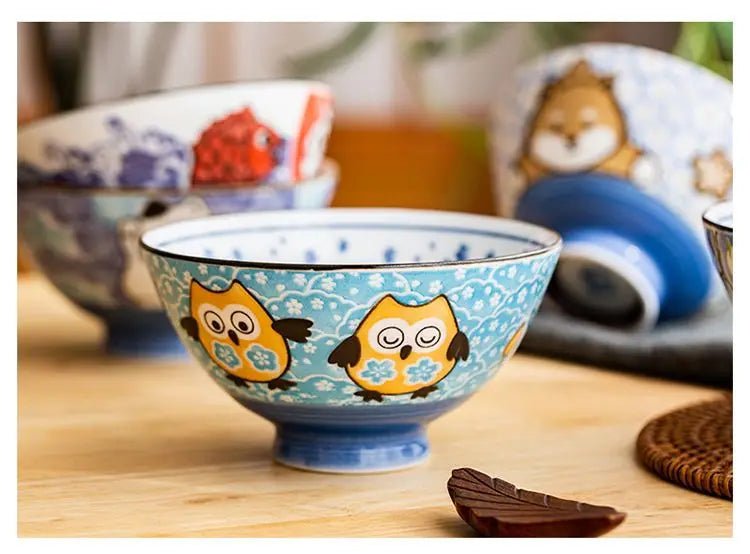 Japanese Cartoon Bowl - Caleto
