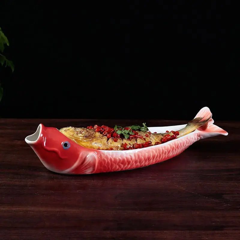 Creative Fish - Shaped Plate - Caleto