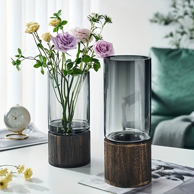Glass Decorative Vase - Caleto