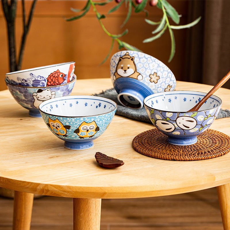 Japanese Cartoon Bowl - Caleto